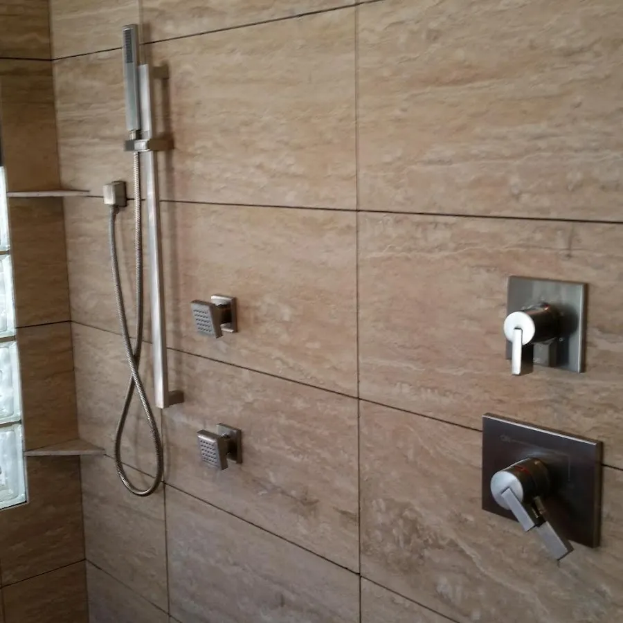 Shower fixture installation for Water Heater Replacement in Red Wing